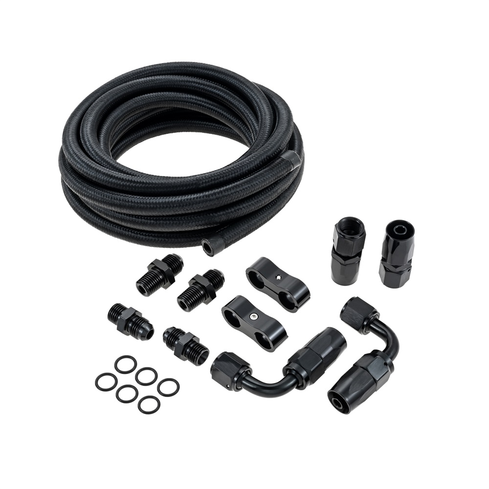 Alikali Heavy Duty Stainless Steel Transmission Cooler Line Kit For 1996-2002 Dodge Ram 2500/3500 5.9L Cummins 47RE