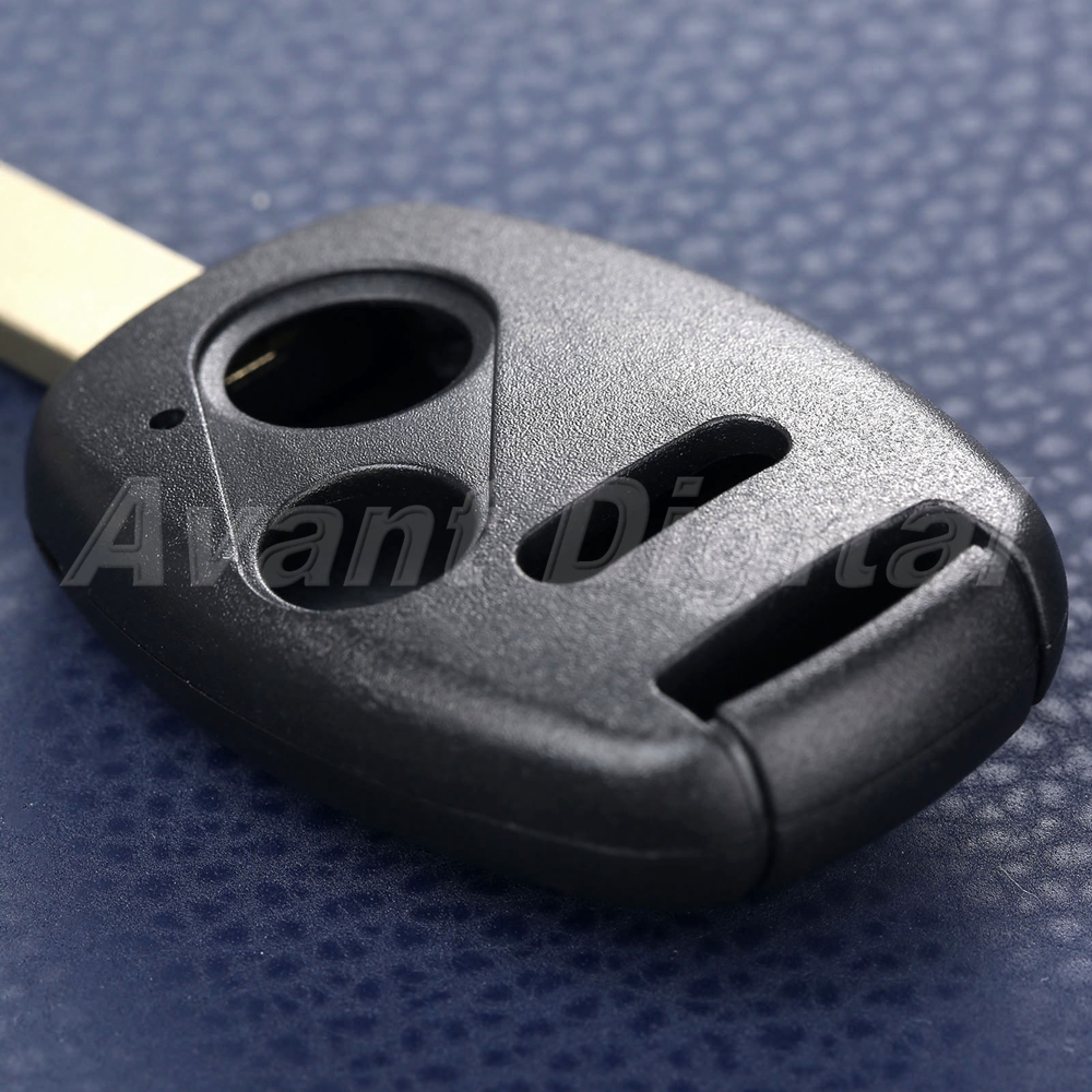 1*Uncut Blade Replacement Keyless Remote Shell Case Key FOB for Honda 3+1Buttons