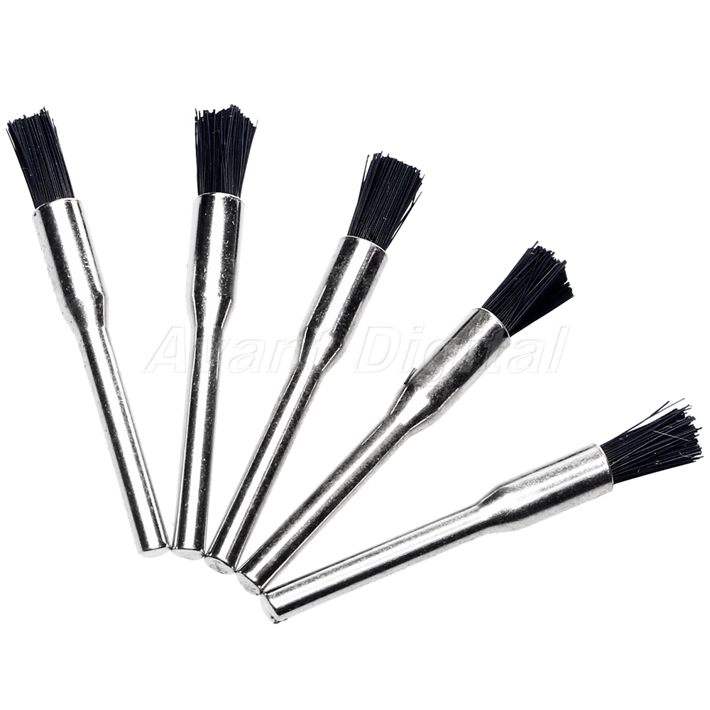 5Pc Nylon Bristle Grinder Wire Wheel Pen Brush Polishing Power Rotary