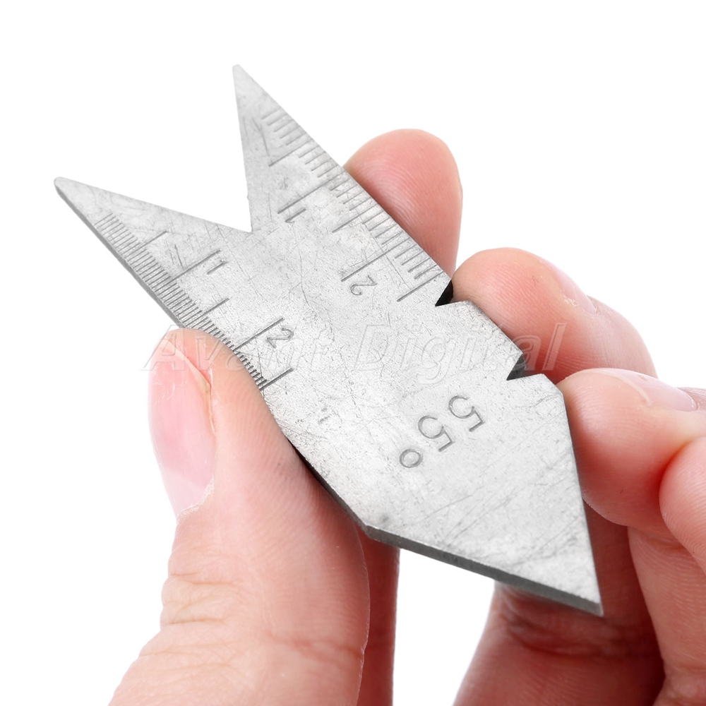 Wyeth 55Degree Centering Gauge Thread Screw Cutting Stainless Angle Measure Tool 607376820296 eBay