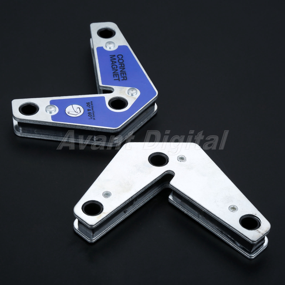 High Quality Strong Welding 60° /& 90° Magnet Corner Magnetic Holder NEW US