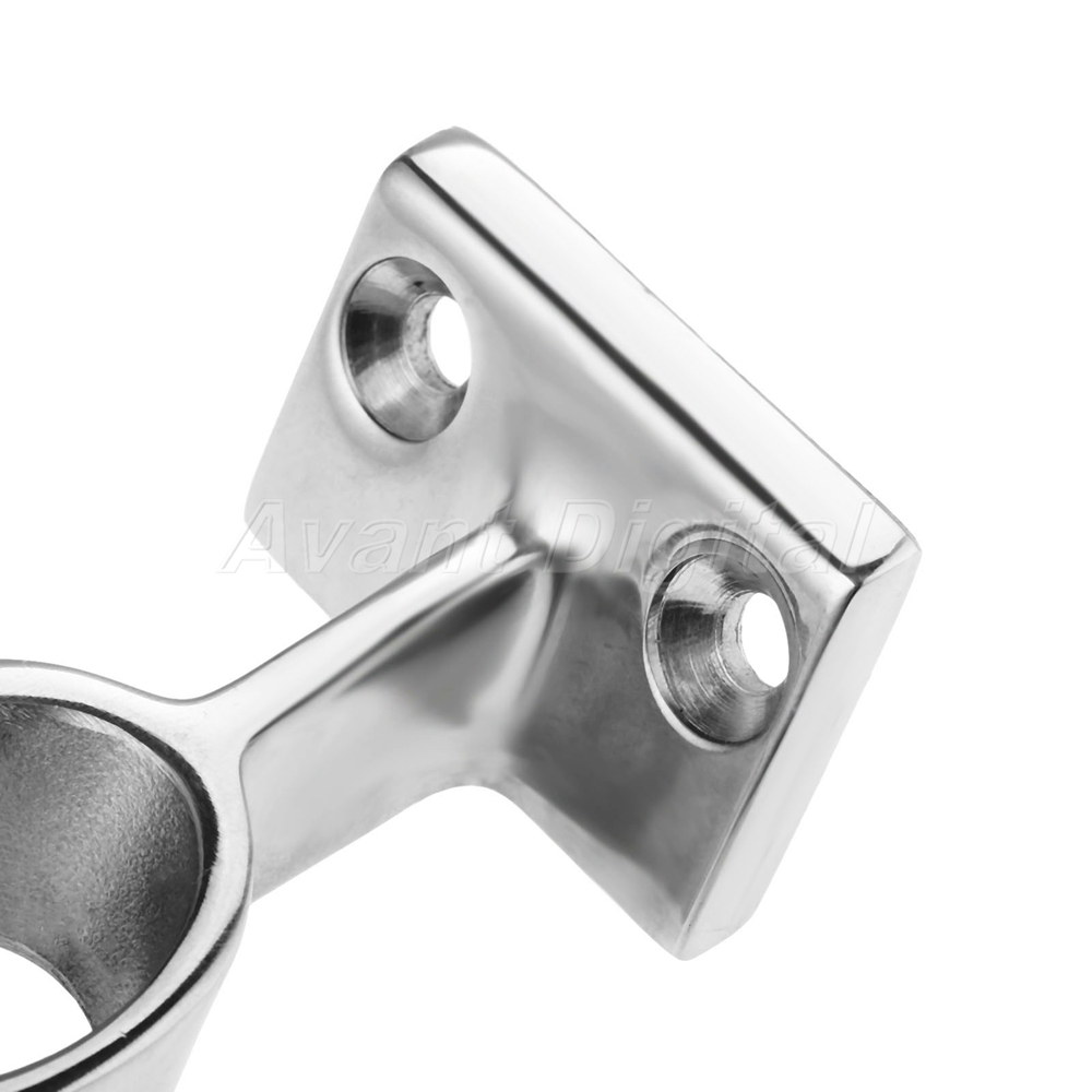 Stainless Steel 60 Deg 22mm Center Stanchion 7//8/"