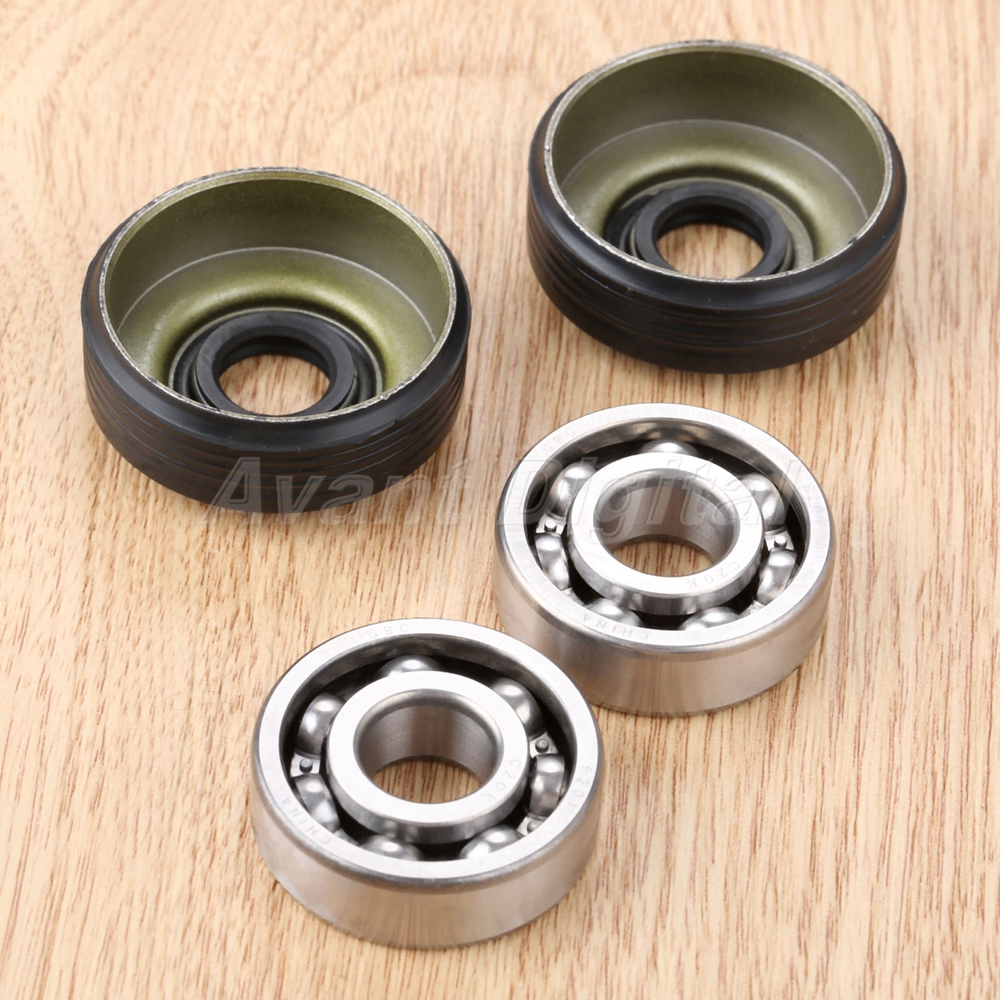Crank Bearing Oil Seal For Husqvarna 136 137 141 142 w Chain Adjuster Tensioner