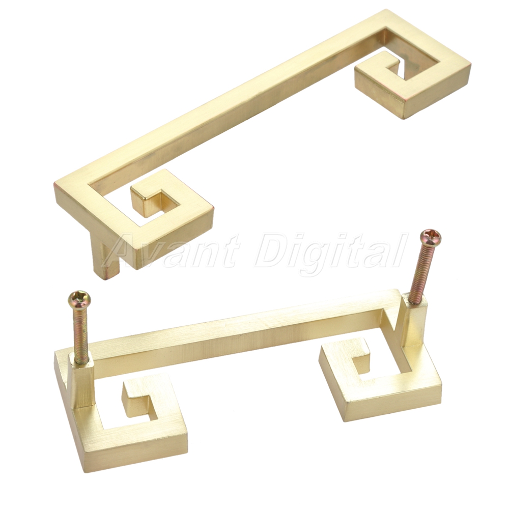 2X Modern Semi-circular Door Pull Handles Cabinet Wardrobe Drawer Knobs UK STOCK