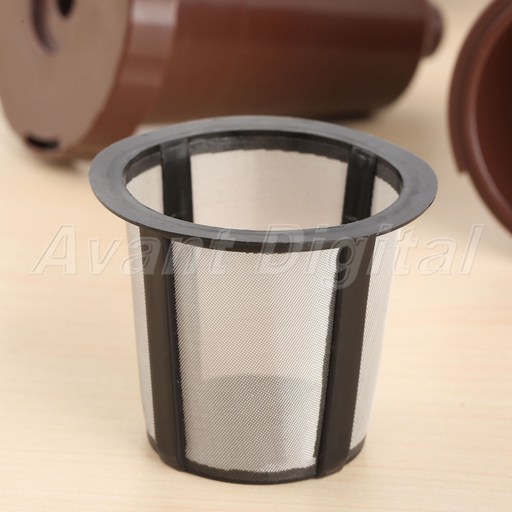 Coffee Filter For Keurig Brewer Reusable K-Cup Refillable Capsule Set i Cafilas