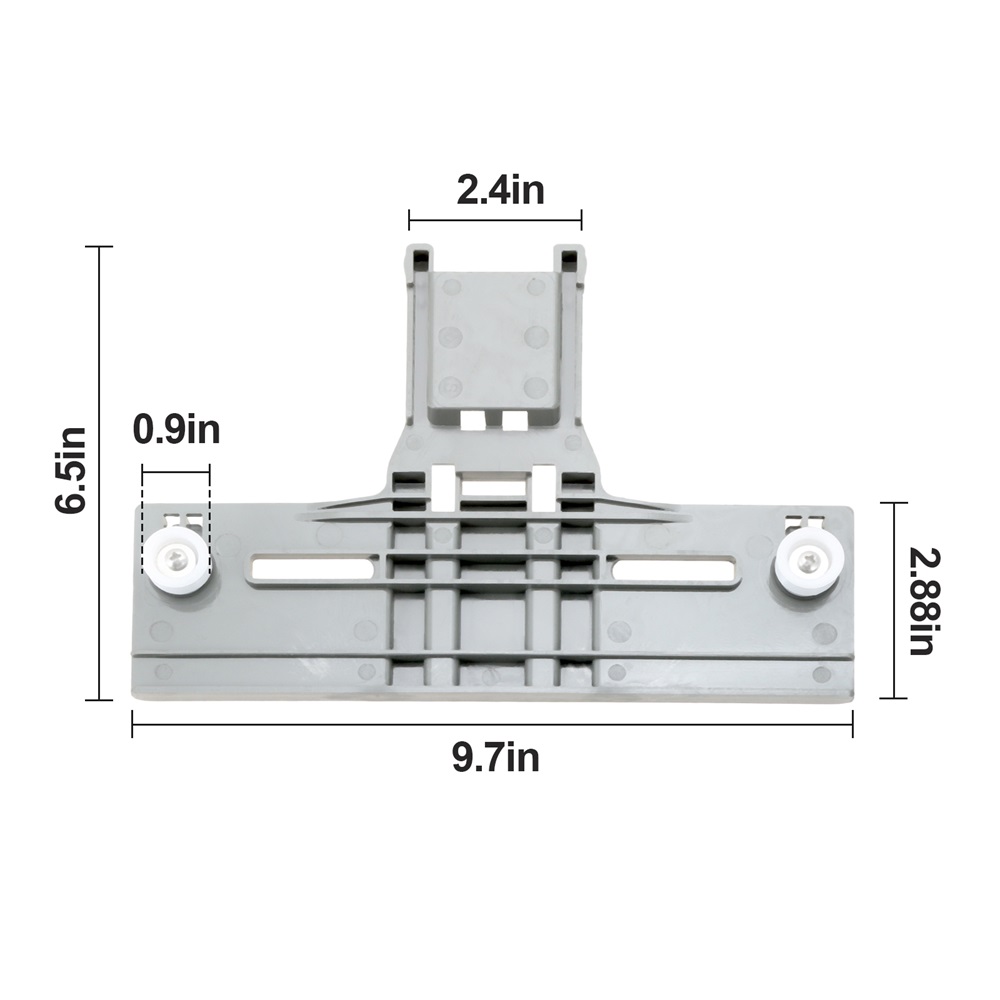 Whirlpool/Kenmore Dishwasher Top Rack Adjuster (W10350376) - Upgraded Replacement Part