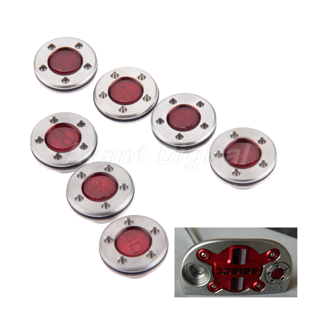 2 Pack 10/15/20/25/30/35/40g Golf Weights fit for Scotty Cameron