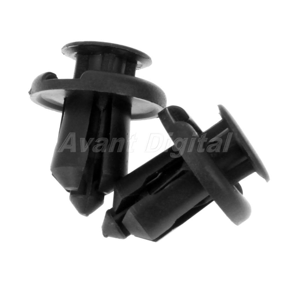 40PCS Plastic Rivets Clips Fasteners B17 B28 B02 C14 EACH 10PCS//Set Push Type