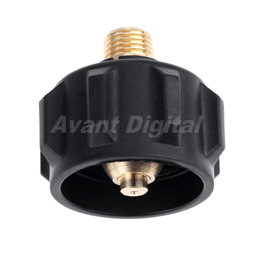 thumbnail interactive-video image 1 of QCC1 Propane Adapter – 1/4" NPT Male Pipe Thread Fitting (Single) 1 of 6