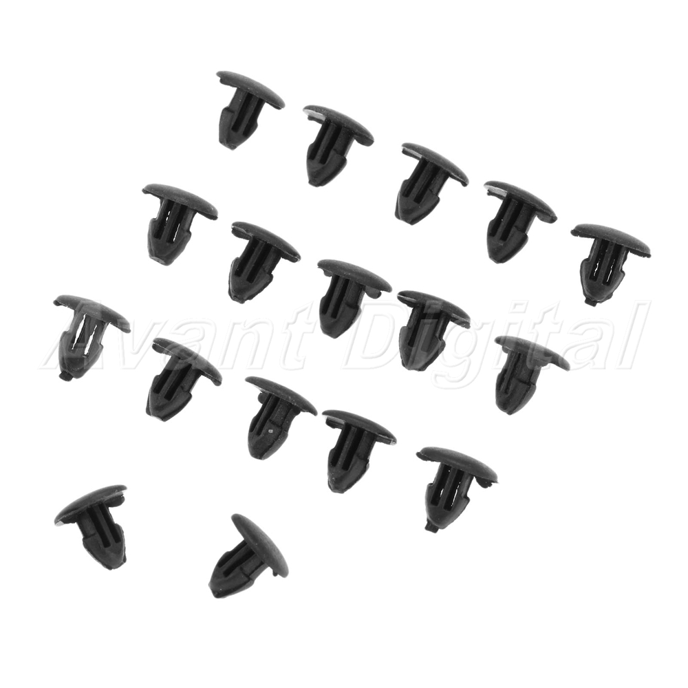100x Auto 8mm Trim Clips Door Panel Interior Seat Fasteners Plastic